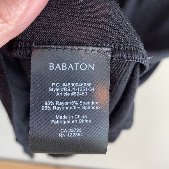 Babaton Aritzia Vneck Tshirt S - Picture 3 of 8